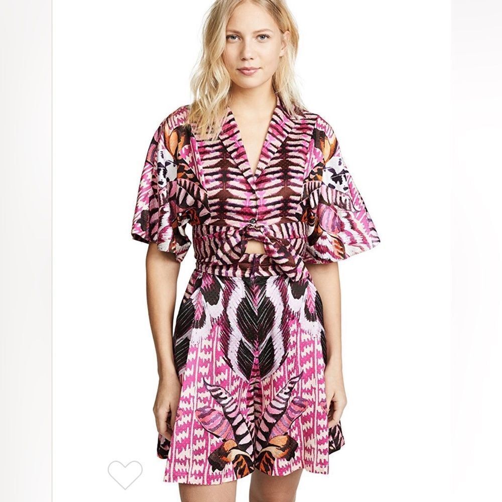 Temperley London Spring/Summer 2018 Collection Amaryllis Garden Leaf Blouse - Picture 6 of 16